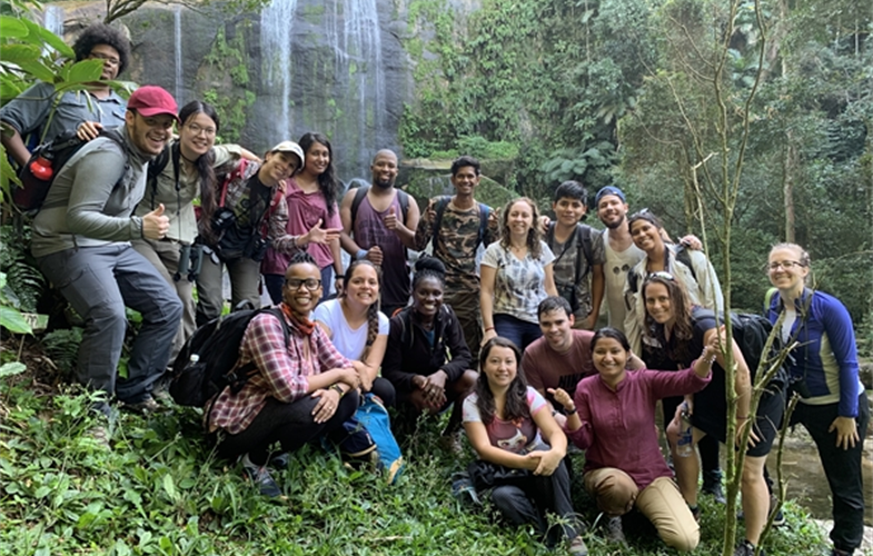 Winners of the 2019 CLP Conservation Team Awards and CLP staff members in Brazil © Christina Imrich